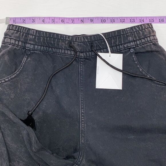 Kancan Tatiana Ultra High Rise Joggers NWT Black Acid Wash Size L - Picture 14 of 17
